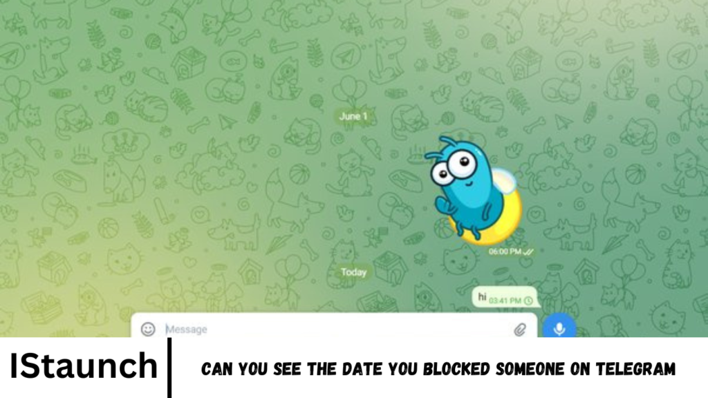 Can You See the Date You Blocked Someone on Telegram