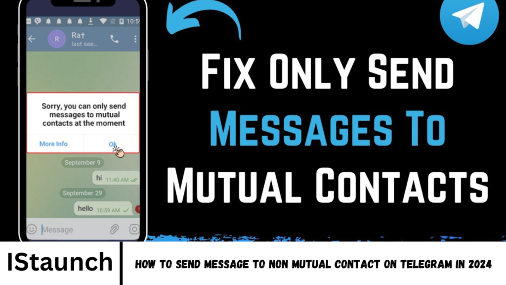 Send Message to Non Mutual Contact on Telegram