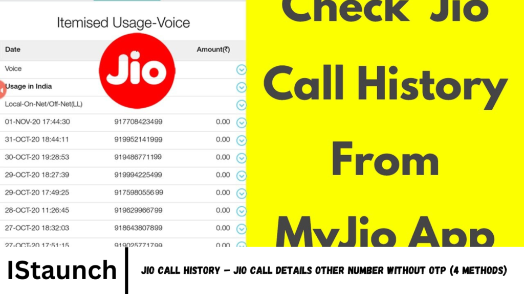 Jio Call History