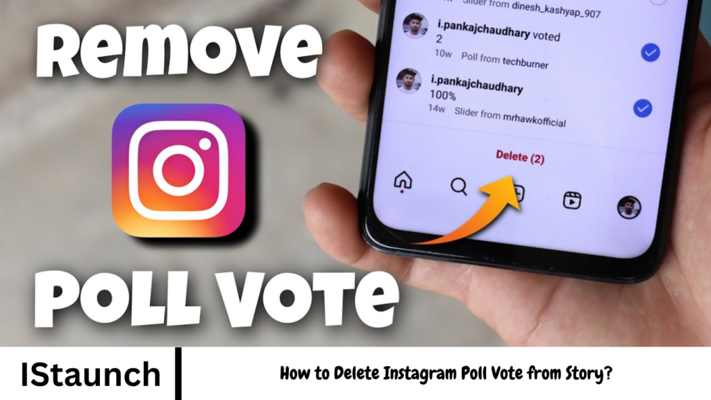 How to Delete Instagram Poll Vote from Story?