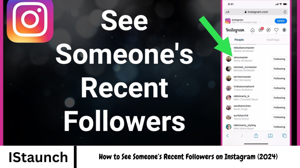 How to See Someone’s Recent Followers on Instagram (2024)