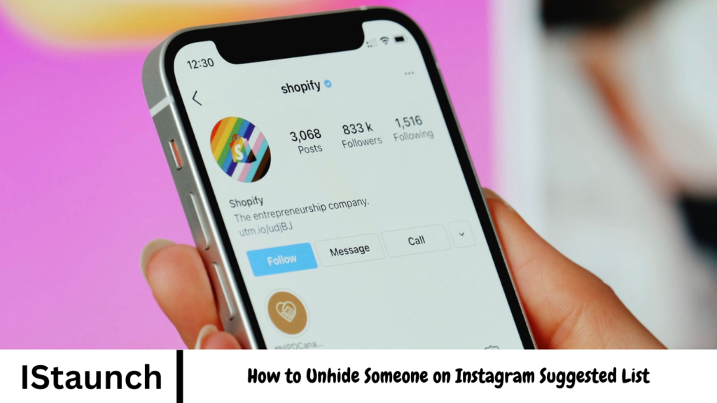 How to Unhide Someone on Instagram Suggested List