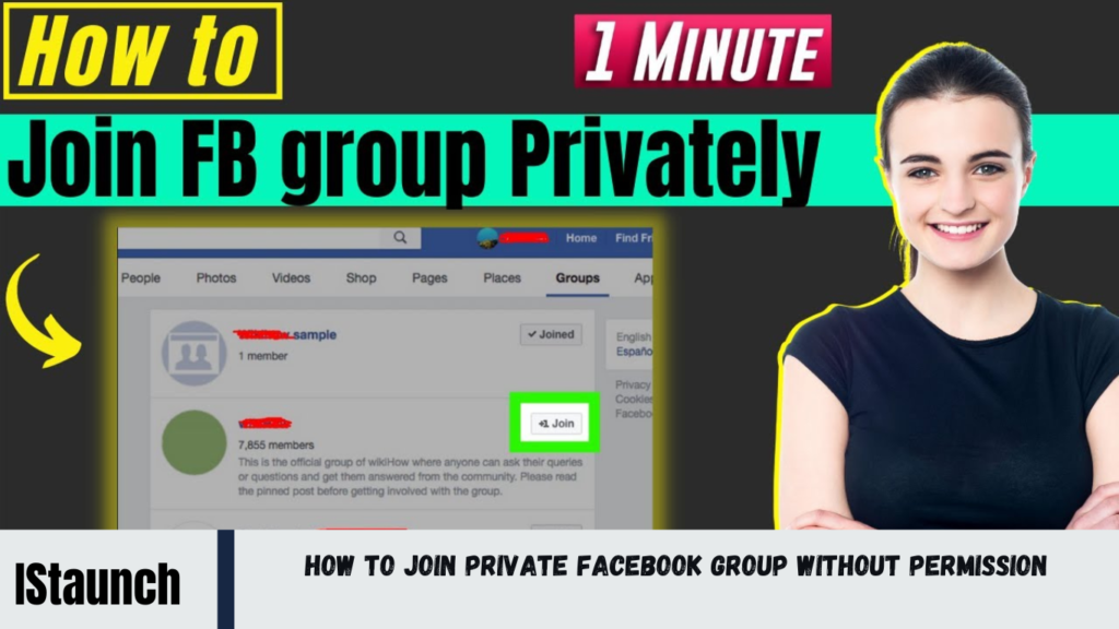 How to Join Private Facebook Group Without Permission