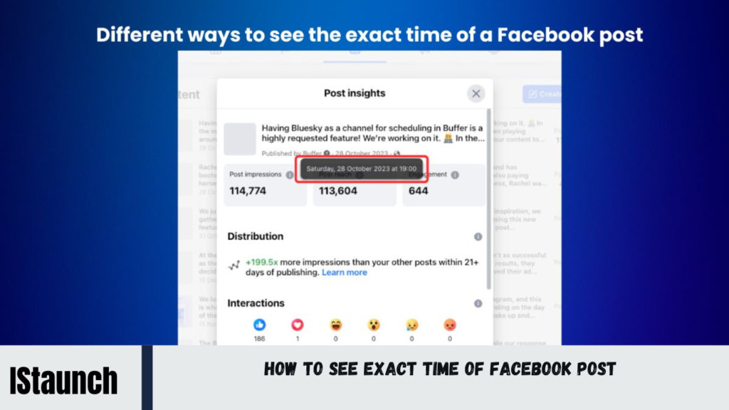 How to See Exact Time of Facebook Post