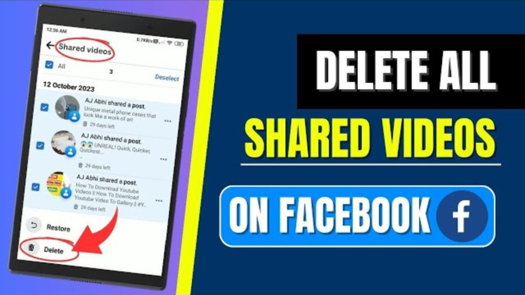 If I Delete My Facebook Video, Does it Go Away Even if People Shared it?